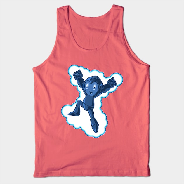 THE BLUE BOMBER Tank Top by droidmonkey